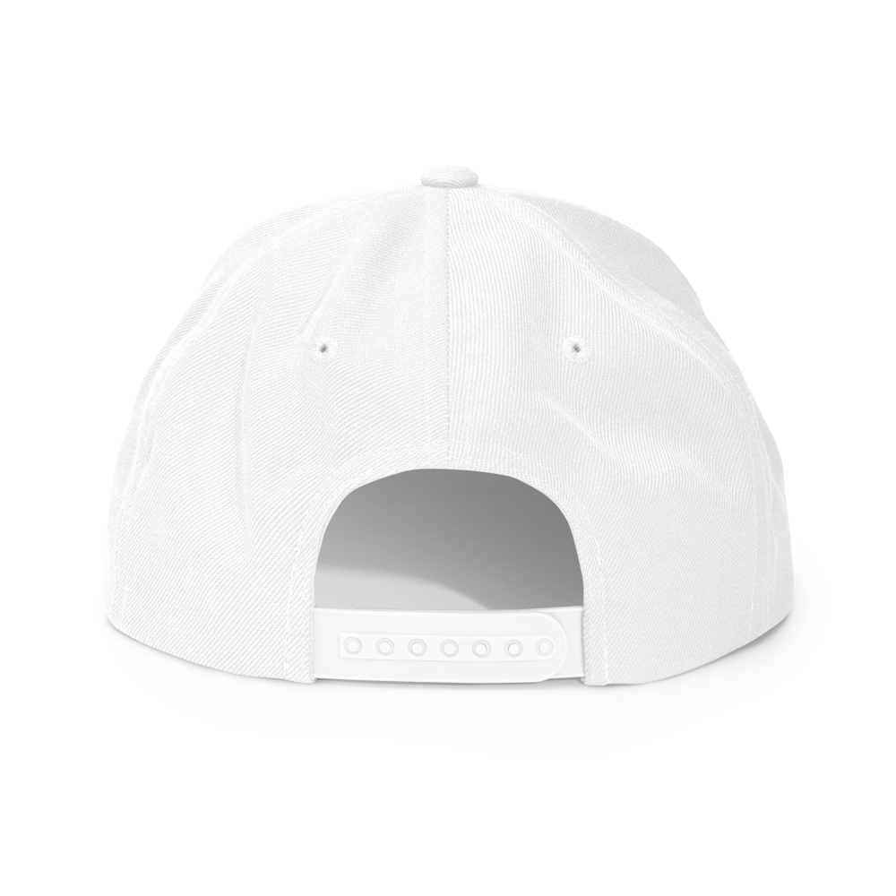 World Map (Embroidered) // Snapback Cap